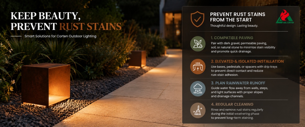 Solutions for Preventing Rust Stains on Surrounding Surfaces